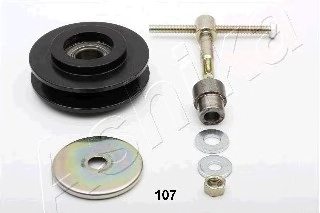 ASHIKA 129-01-107 Deflection/Guide Pulley, v-ribbed belt